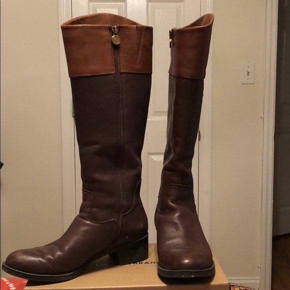 franco sarto cognac riding boots